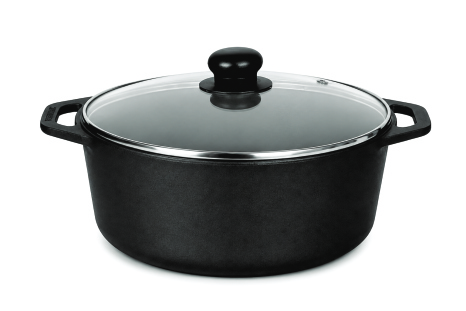 RIVEDA Cast Iron Dutch Oven 24 CM