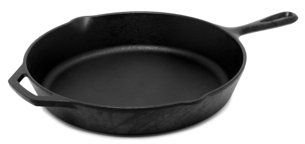 RIVEDA Cast Iron Fry Pan Hanging Handle 25 CM