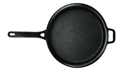 RIVEDA Cast Iron Long Handle Dosa Tawa 30 CM